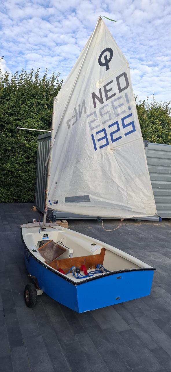Zeilboot, Optimist mét trailer