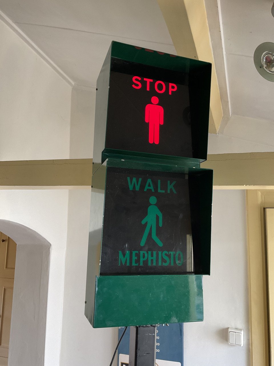 Verkeerslicht Stop / Walk