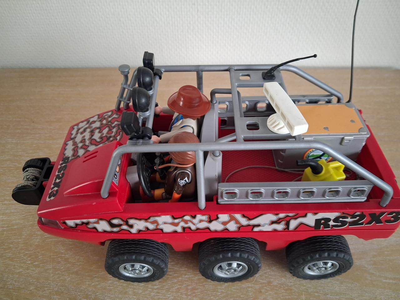 Playmobil amfibievoertuig met schattenjagers set 4844