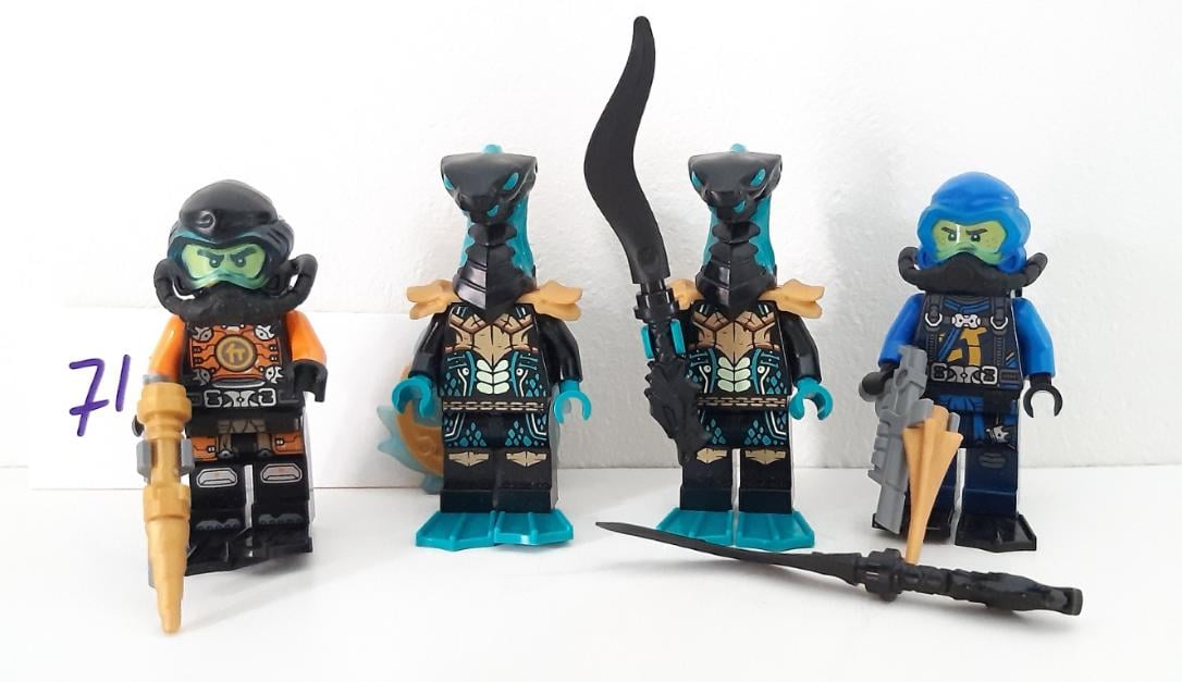 LEGO NINJAGO  71752: Ninja Sub-speeder + 4 minifiguren