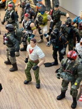 Grote Chap Mei leger speelgoed set met veel onderdelen