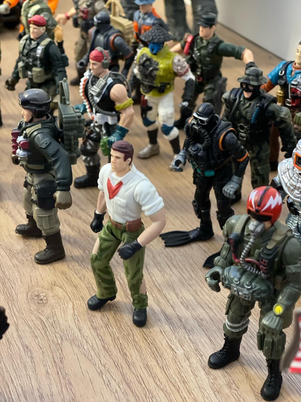 Chap Mei leger speelgoed set met veel onderdelen