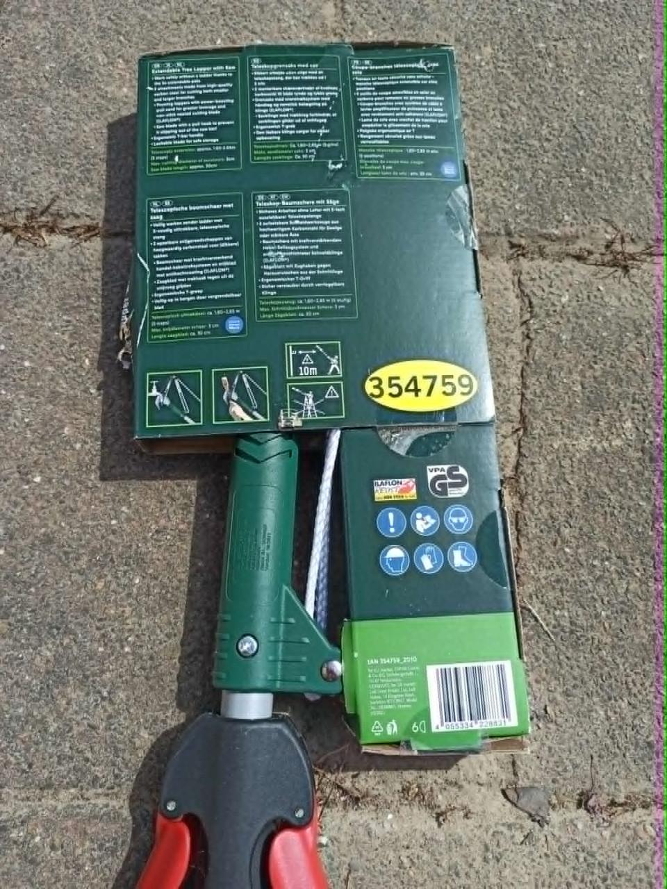 Telescopische boomschaar met zaag nieuw!