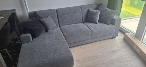 Hoekbank Aberdeen + kussens (zo goed als nieuw!)