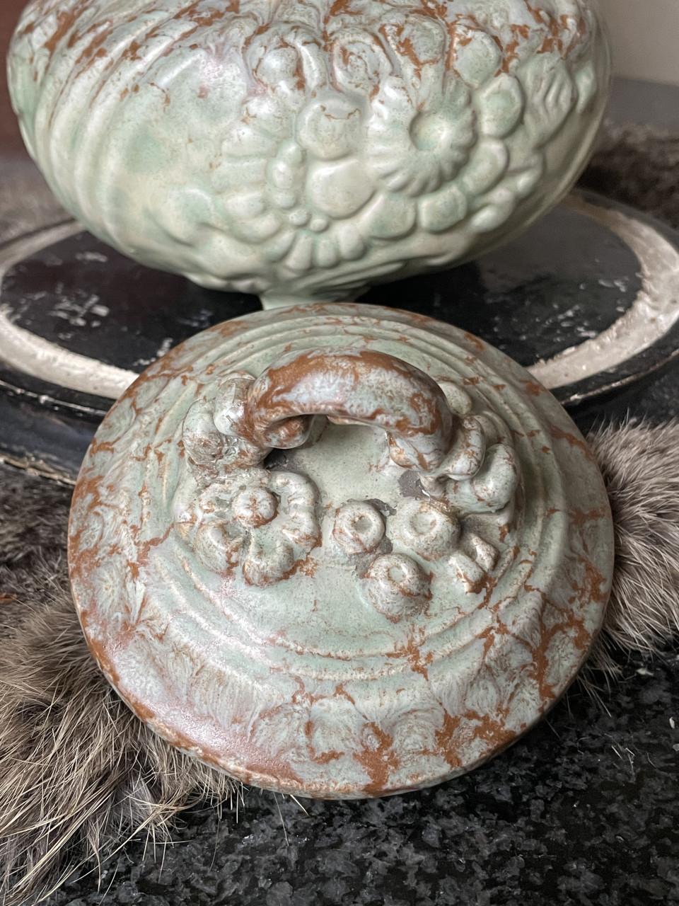 (Koekjes)pot oud keramisch