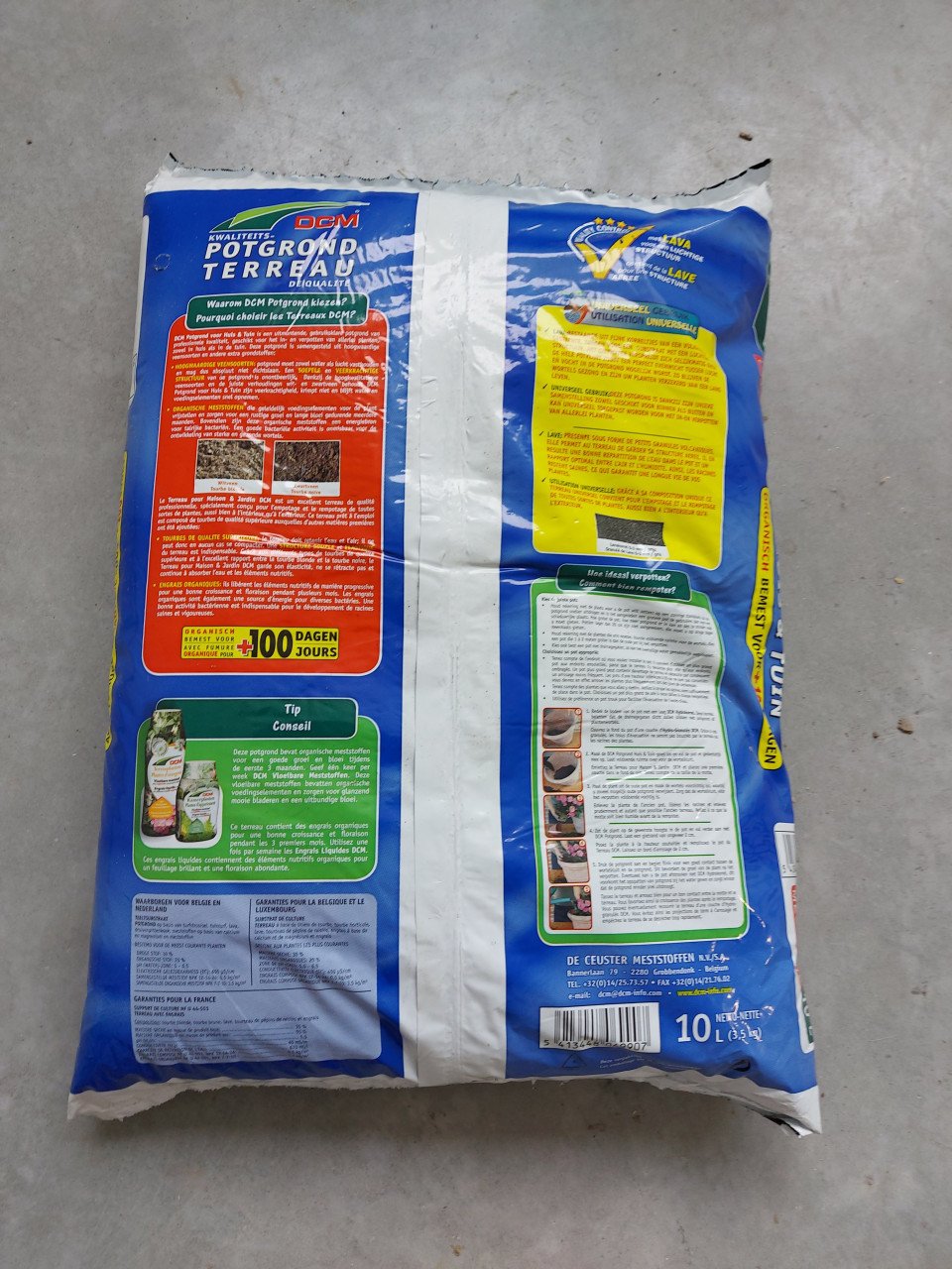 Potgrond huis/tuin 10 liter
