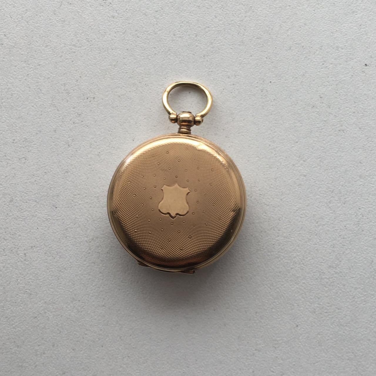 Prachtig 14 kt gouden Ladies Pocket Watch