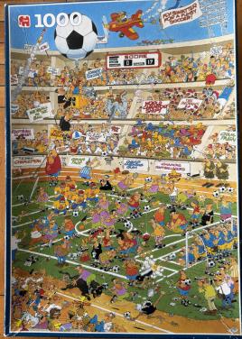 Jan van Haasteren - Totaalvoetbal 1966 (zeldzame puzzel!