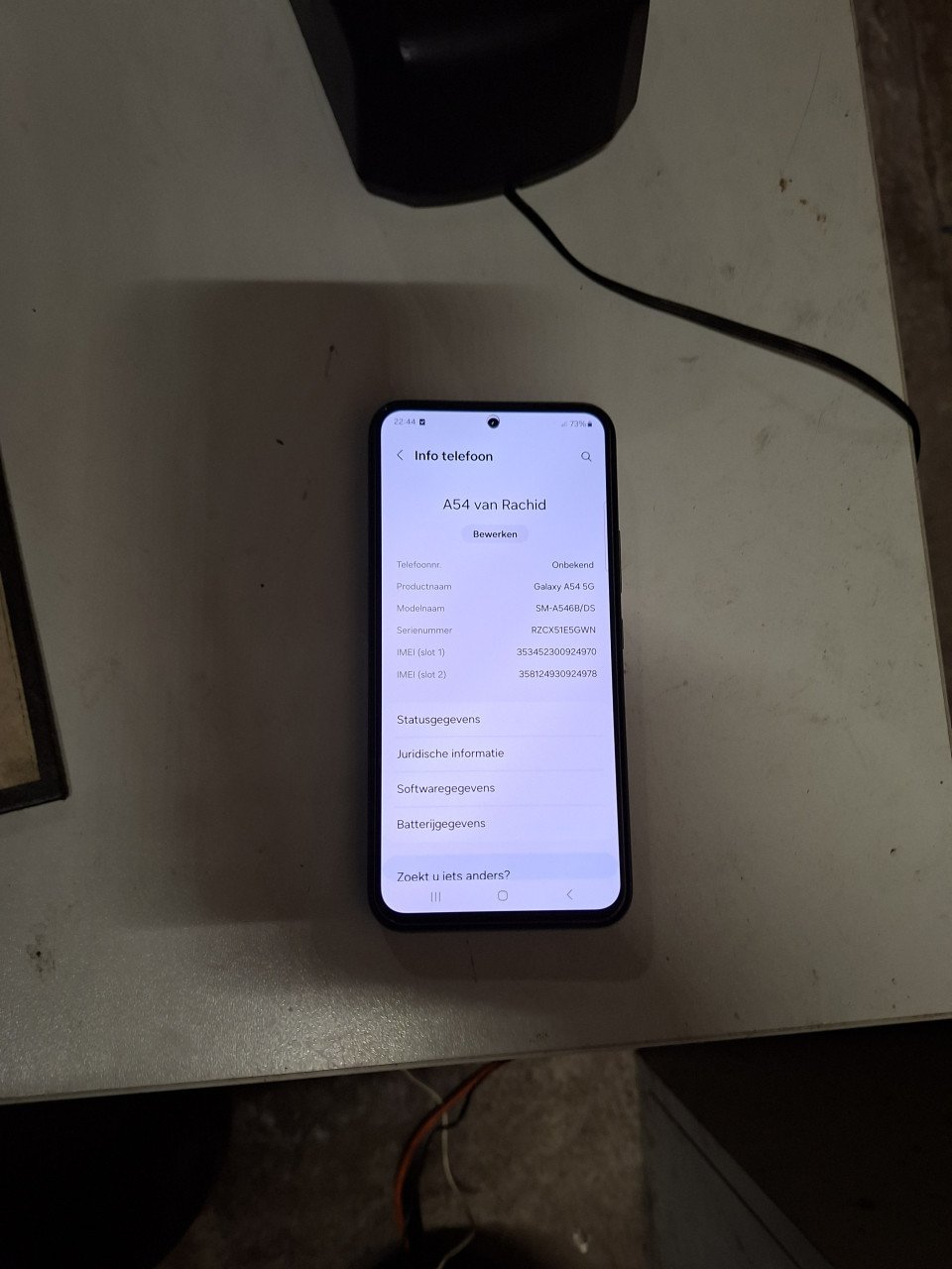 Telefoon Samsung a55