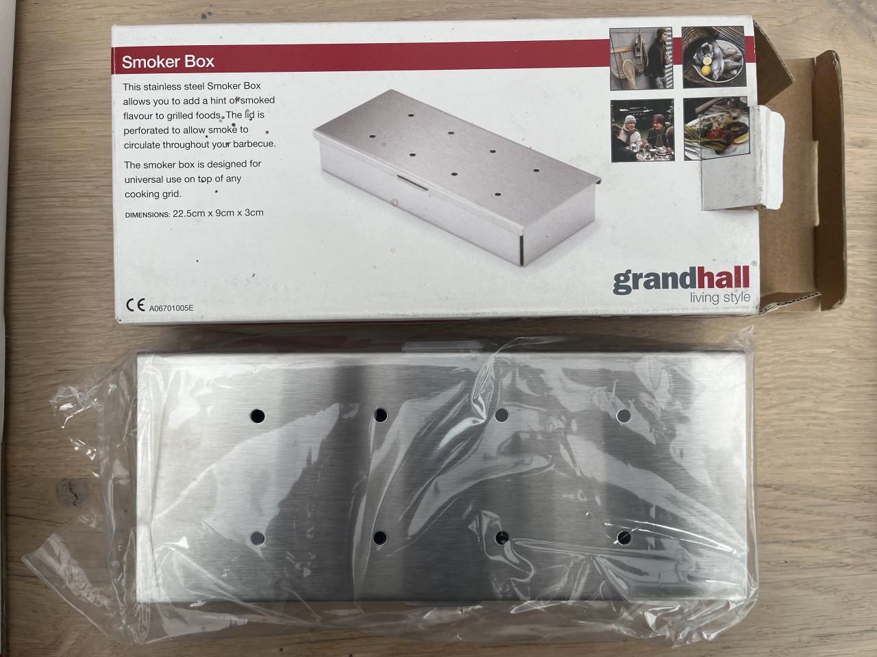 Smoker box voor op de barbecue