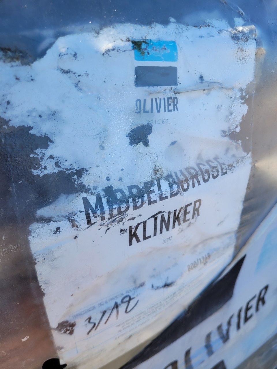 Middelburgse klinker - metselsteen