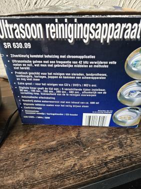 Nieuwe Ultrasoon reinigingsapparaat voor sieraden en meer