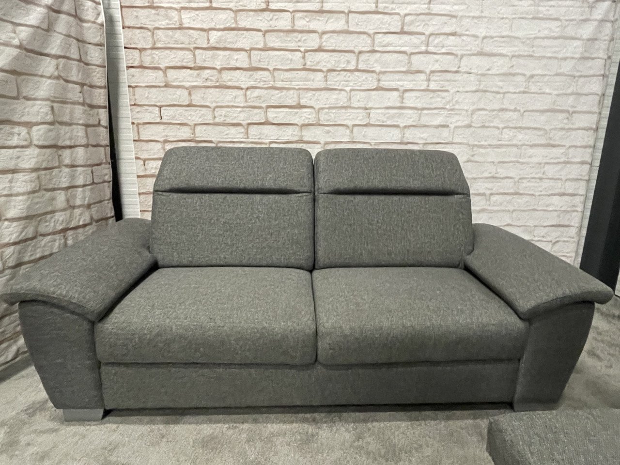 GRATIS LEVERING HEEL NL H&H 2x3 Zits Stoffen Bankstel + Slaap functie