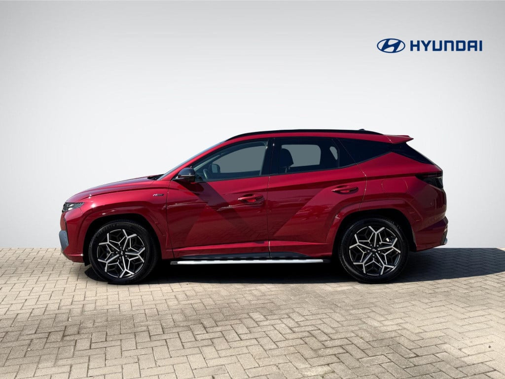 Hyundai Tucson Hybrid 1.6 t-gdi hev n line sky | panoramadak | leder/alcant