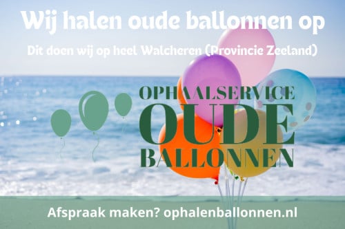 Opgeblazen ballonnen gezocht
