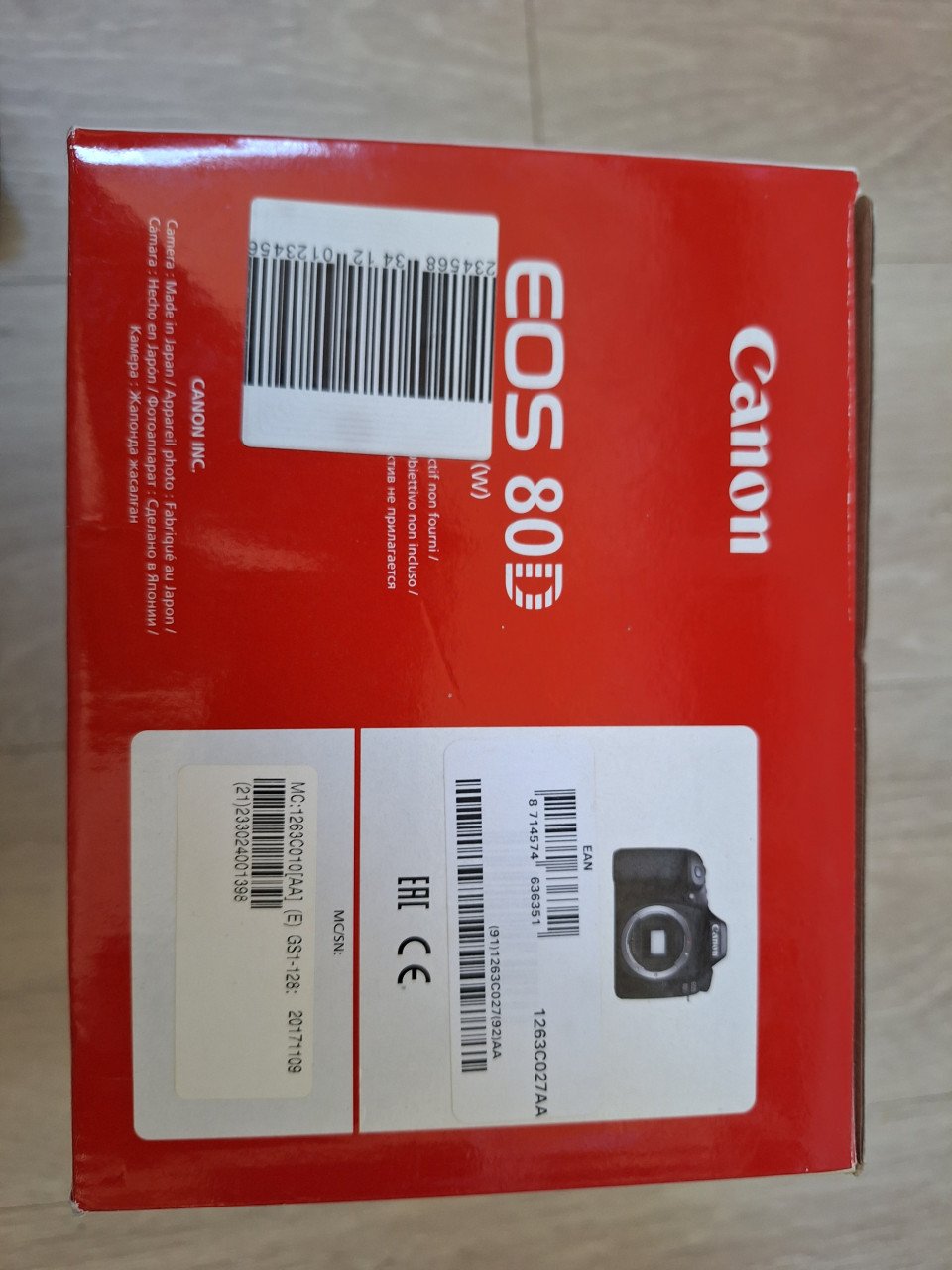 Canon 80d body