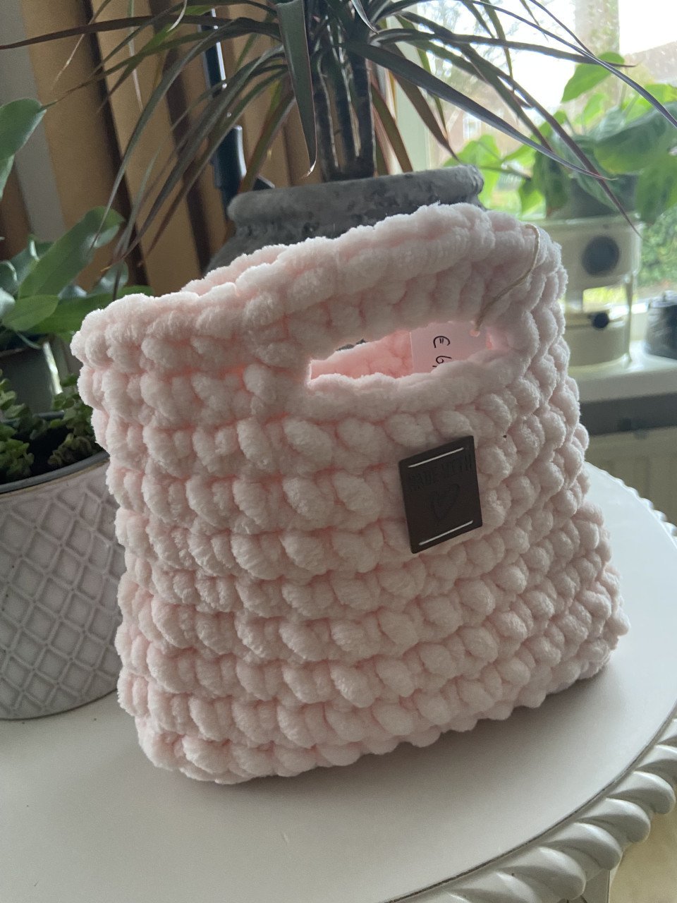 NIEUW: gehaakte tasjes