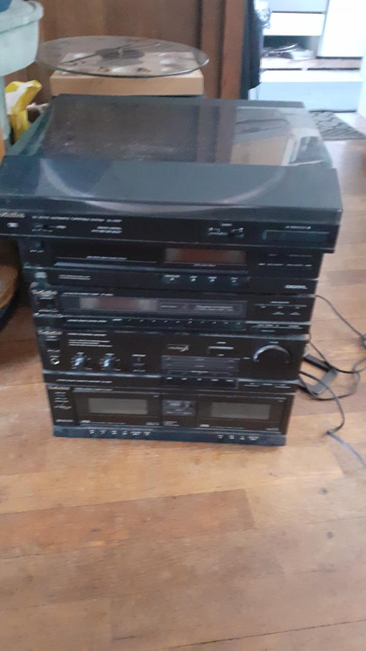 Versterker MONICOR & Stereo set TECHNICS