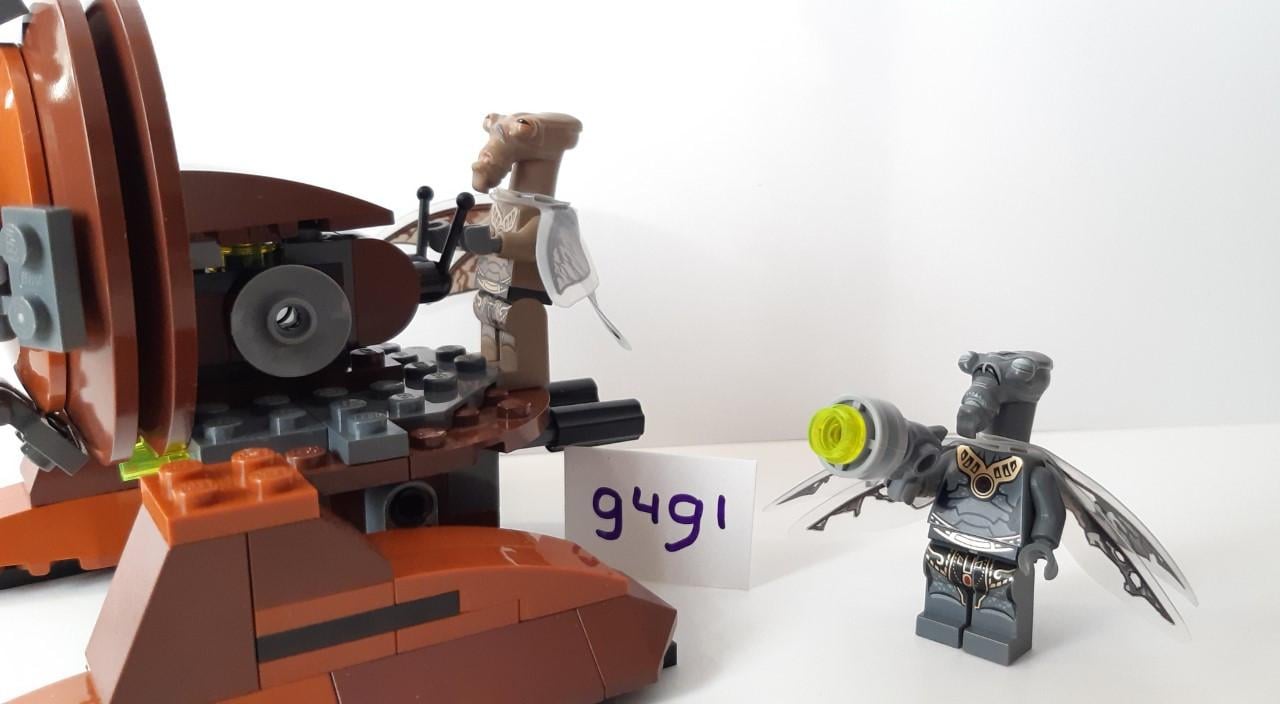 Lego Star Wars 9491: Genosian Cannon, met alle 4 figuren