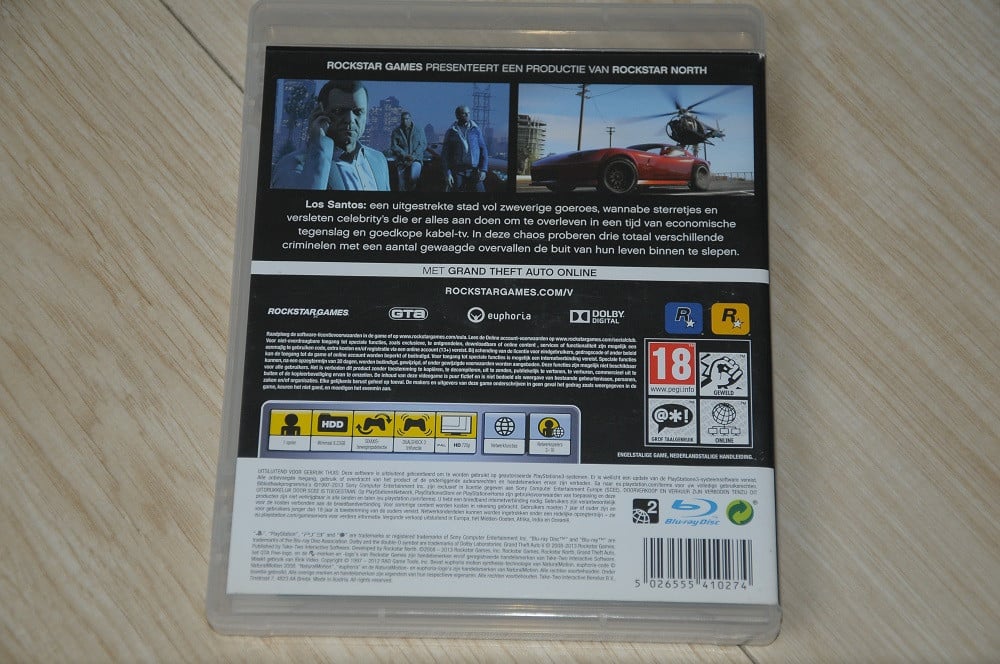 Spel PS3 - Grand Theft Auto V!