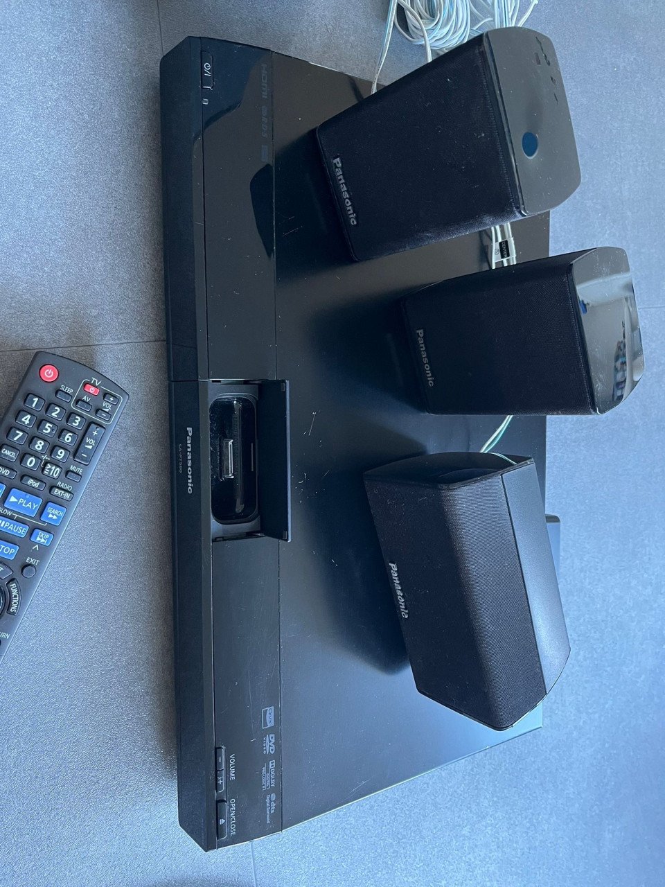 Panasonic home cinema set SA PT 580