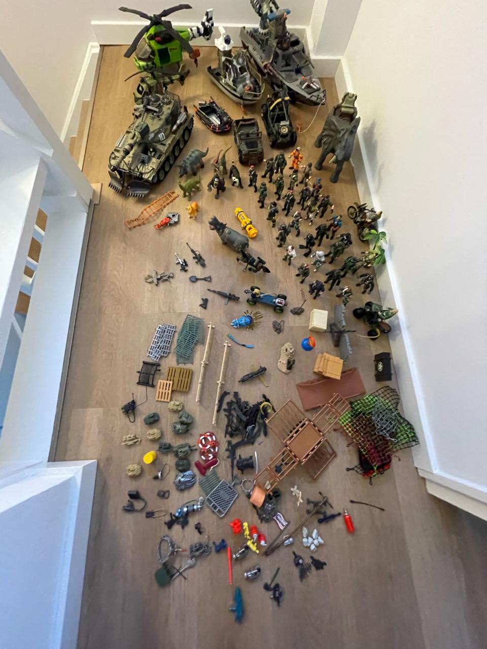 Chap Mei leger speelgoed set met veel onderdelen