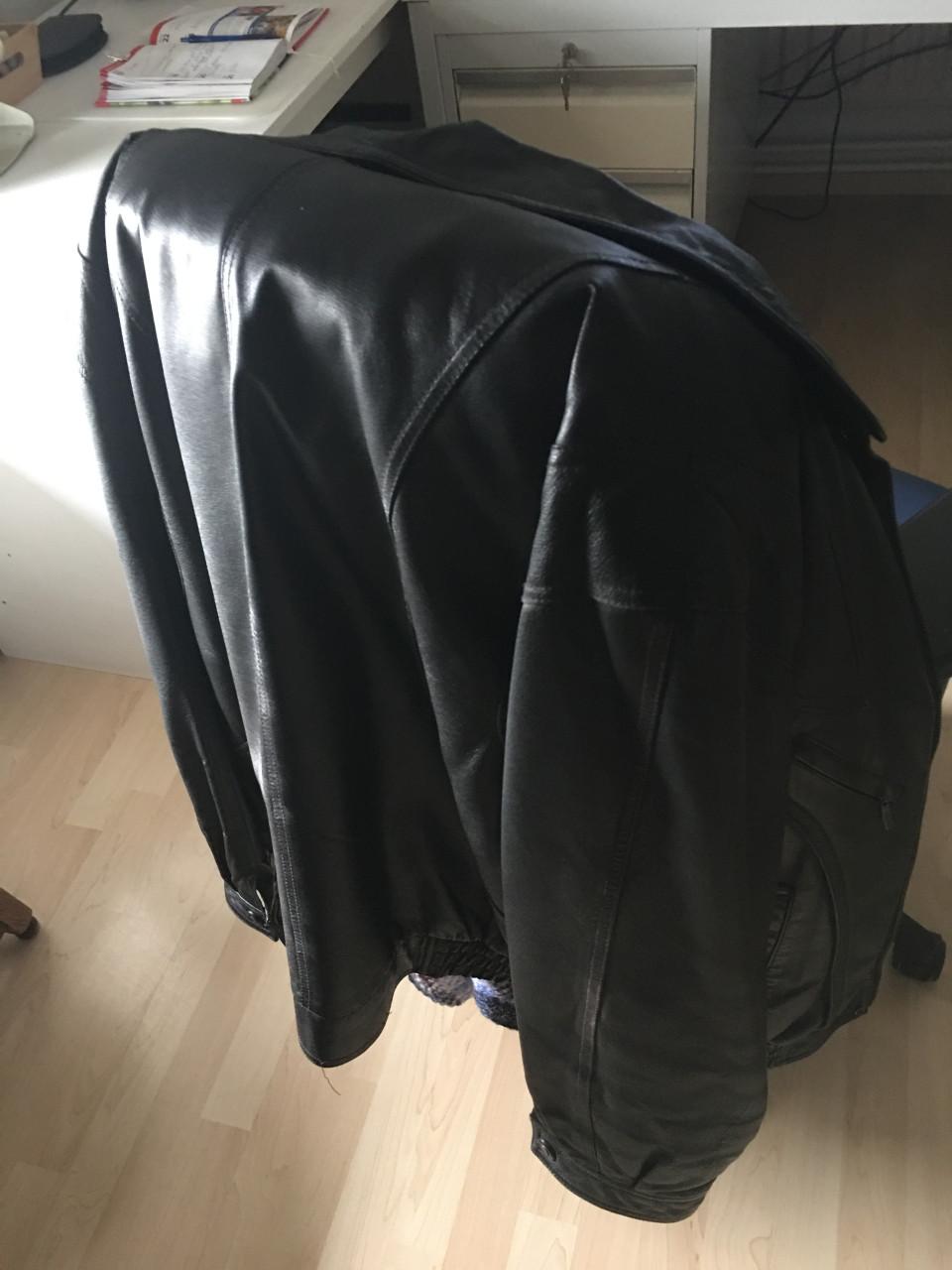 Prachtige heren leren jas