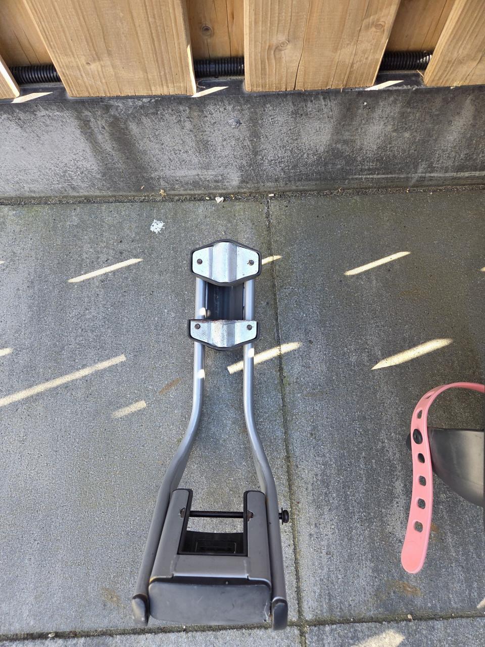 Yepp achterzitje roze.