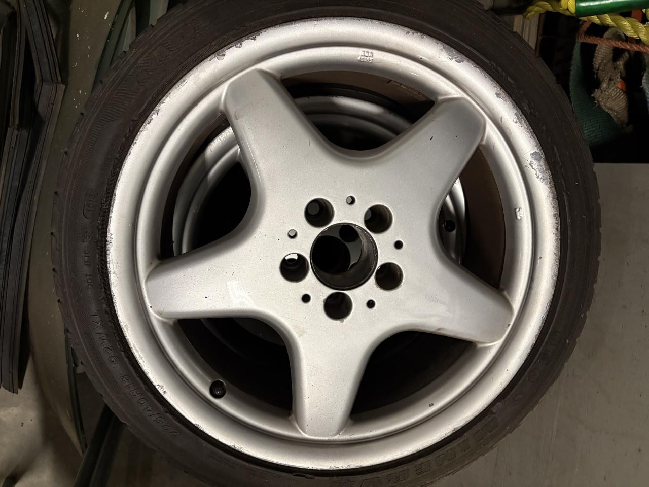 Mercedes Benz velgen 18 inch