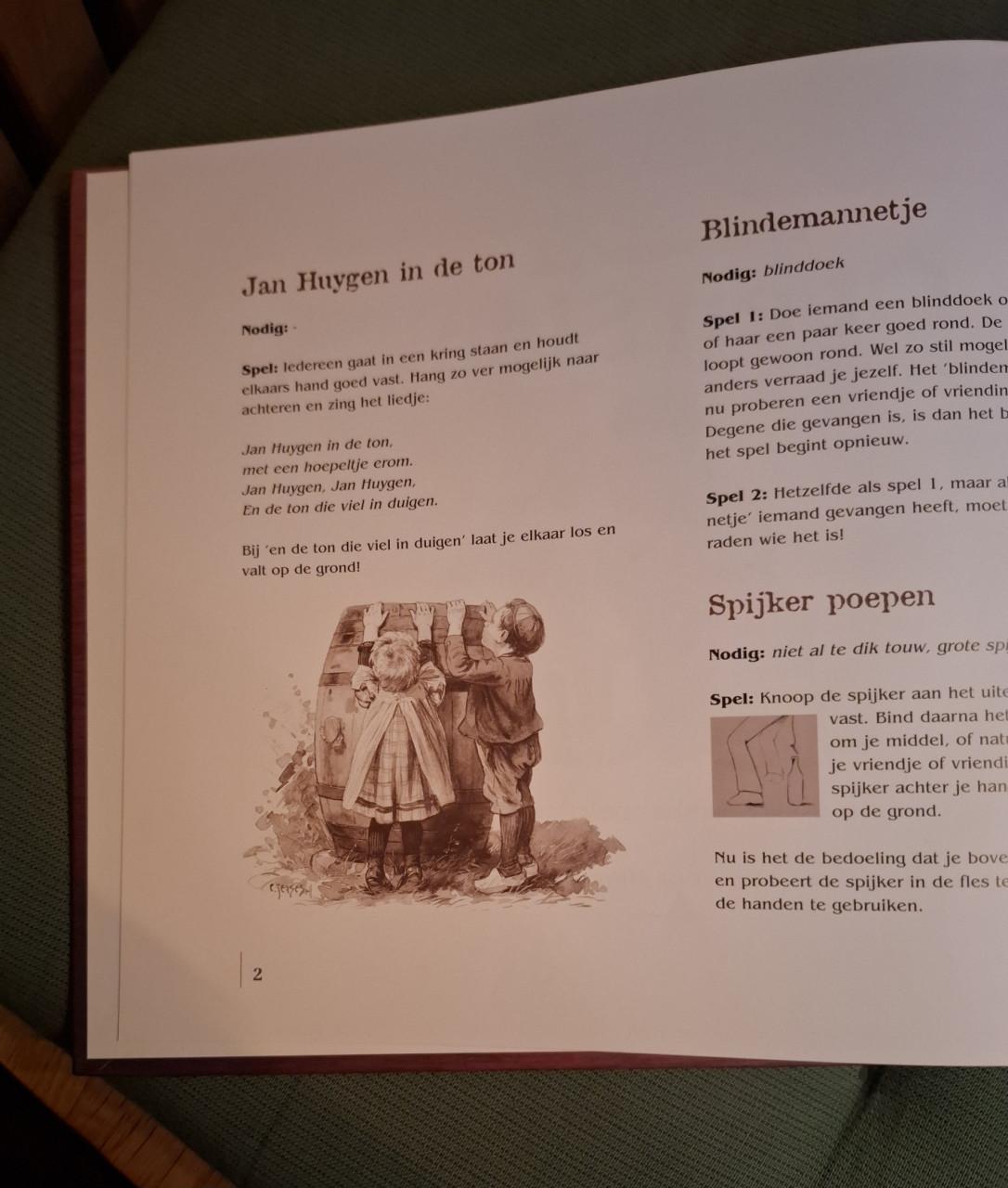 Ot en Sien, Uit de wereld van Oud-Hollandse spelletjes! (tek. van C.Jetses)
