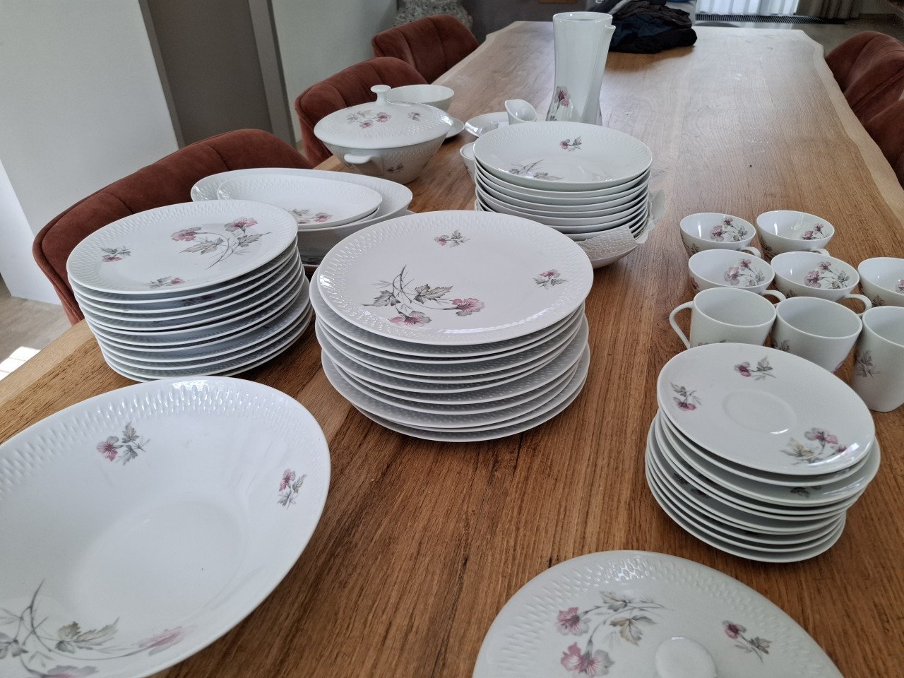 Antiek Porselein Servies (zeer uitgebreid) van Bavaria Edelstein zgan