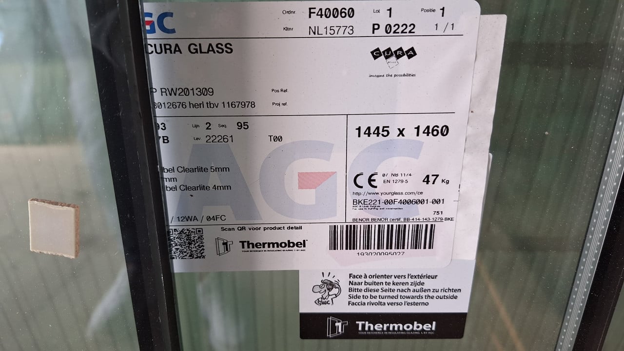 Gratis isolatieglas / dubbelglas