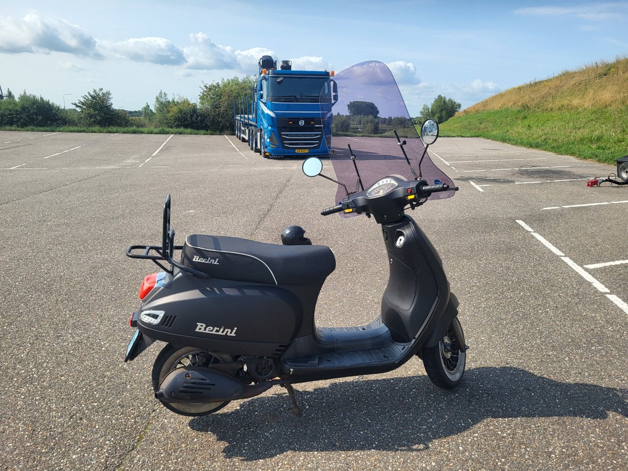 Te koop berini snorscooter