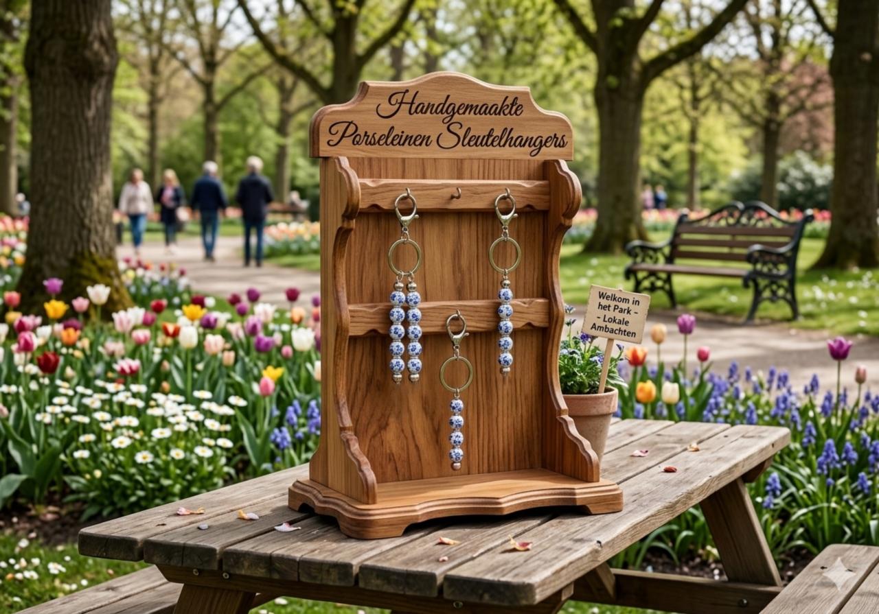 Elegante sleutelhangers.