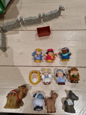 Little people kerststal