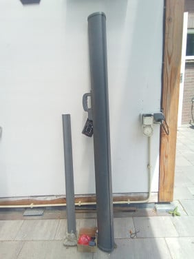 Windscherm nieuw met toebehoren