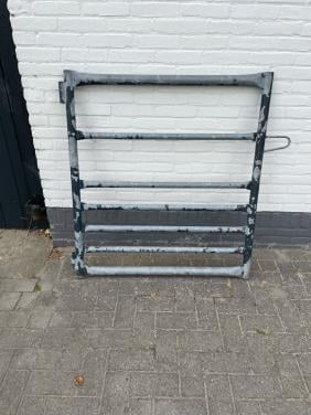 Gegalvaniseerde weidepoort 1 meter