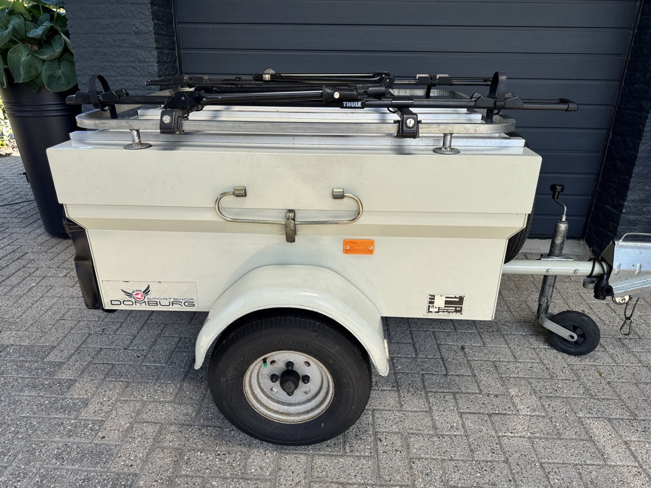 Saris Bagagewagen, type Speedy, met deksel