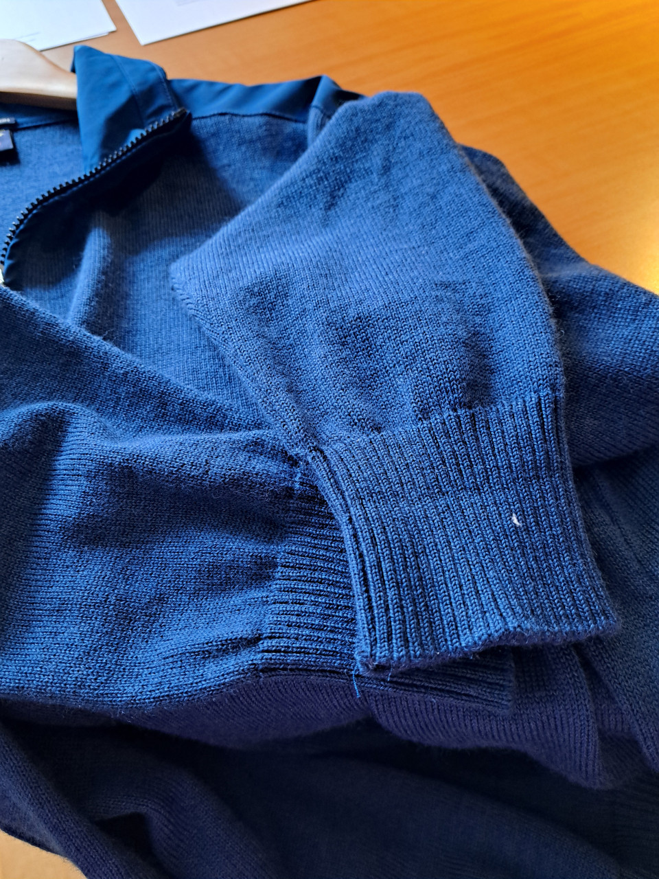 Paul & Shark heren trui Soft Merino Zipper