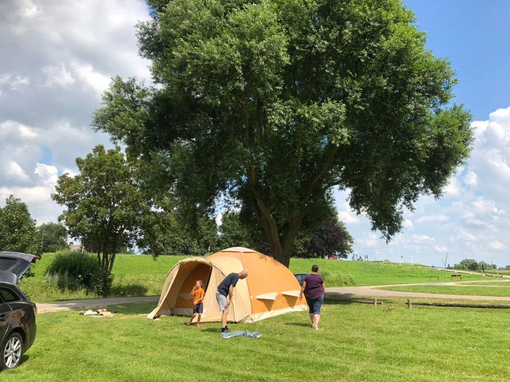 Karsten opblaasbare tent 3,5x3,5meter