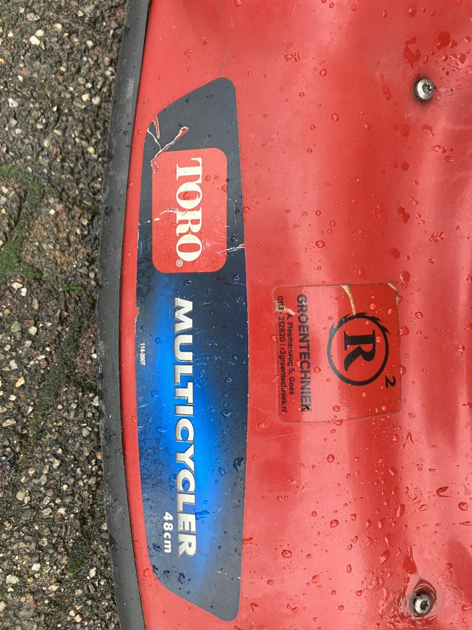 TE KOOP: TORO RECYCLER GRASMAAIER 48 CM.