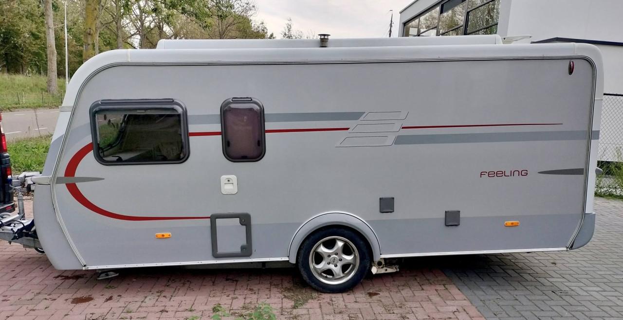 Eriba Feeling met mover / voortent / GRATIS winterstalling