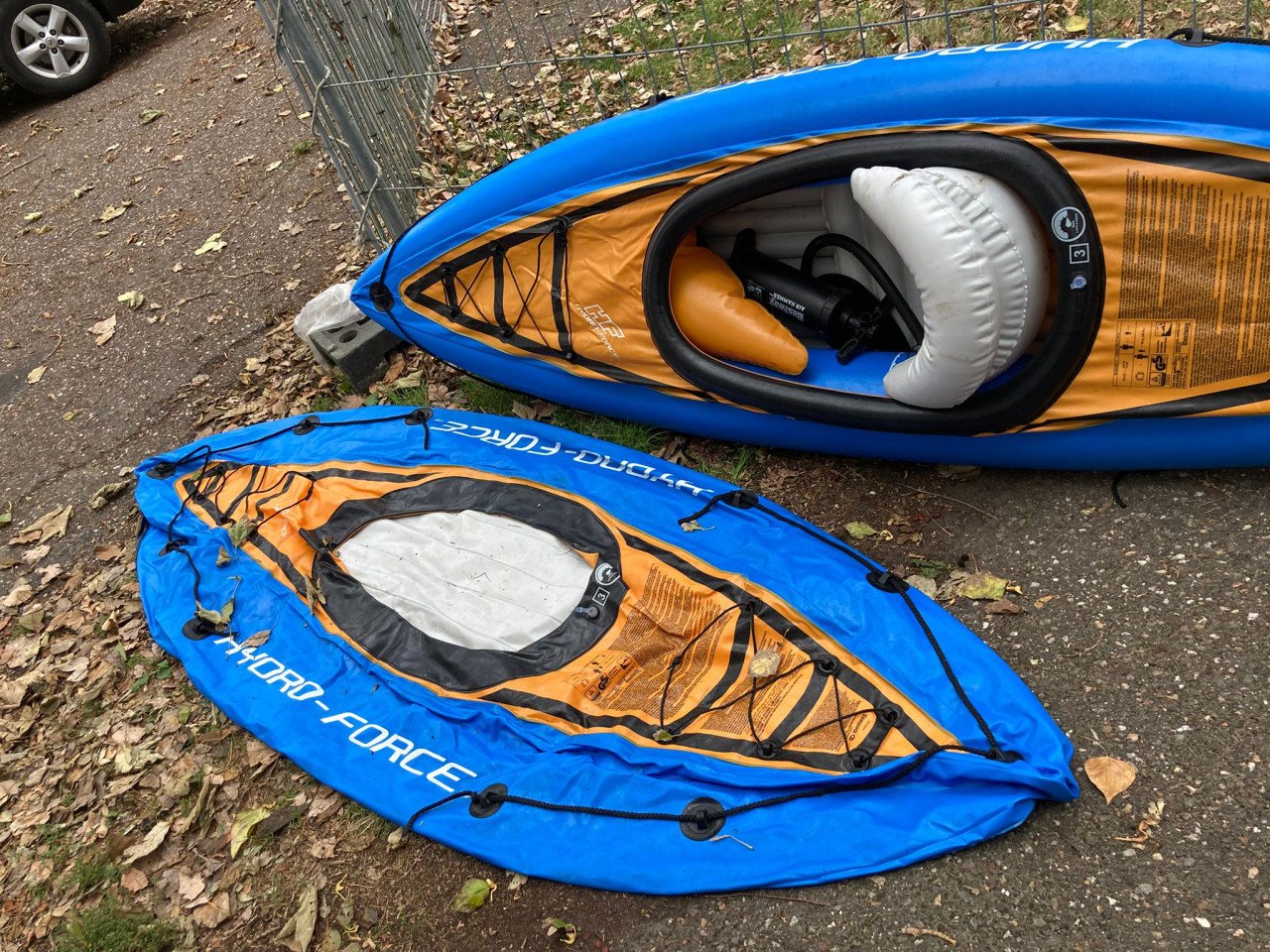 Bestway Hyrdo Force opblaasbare kayak | Eenpersoons | Inclusief peddel