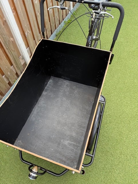 Ruime bakfiets van Popal