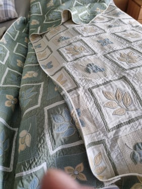 Mooie plaid of sprei