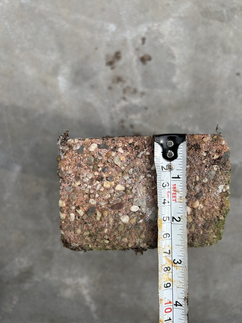 Beton klinker gratis af te halen 59m2