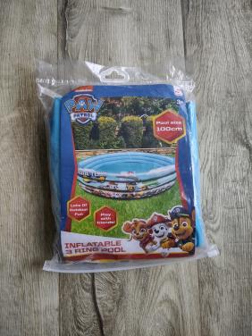 Nieuw Paw Patrol zwembad! 100 cm doorsnede. Opblaasbad.