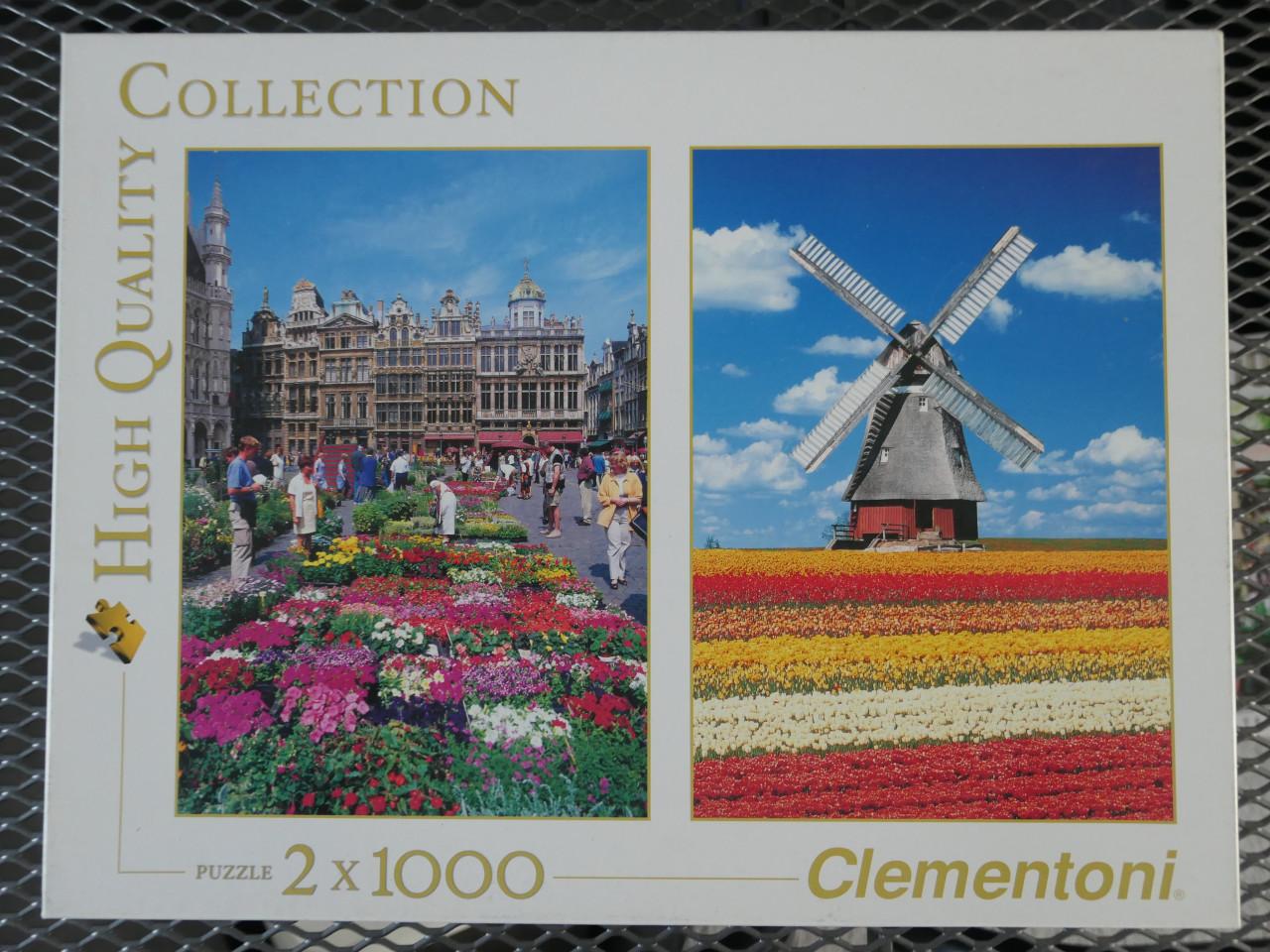 Legpuzzels 'Brussel' & 'Molen Holland'