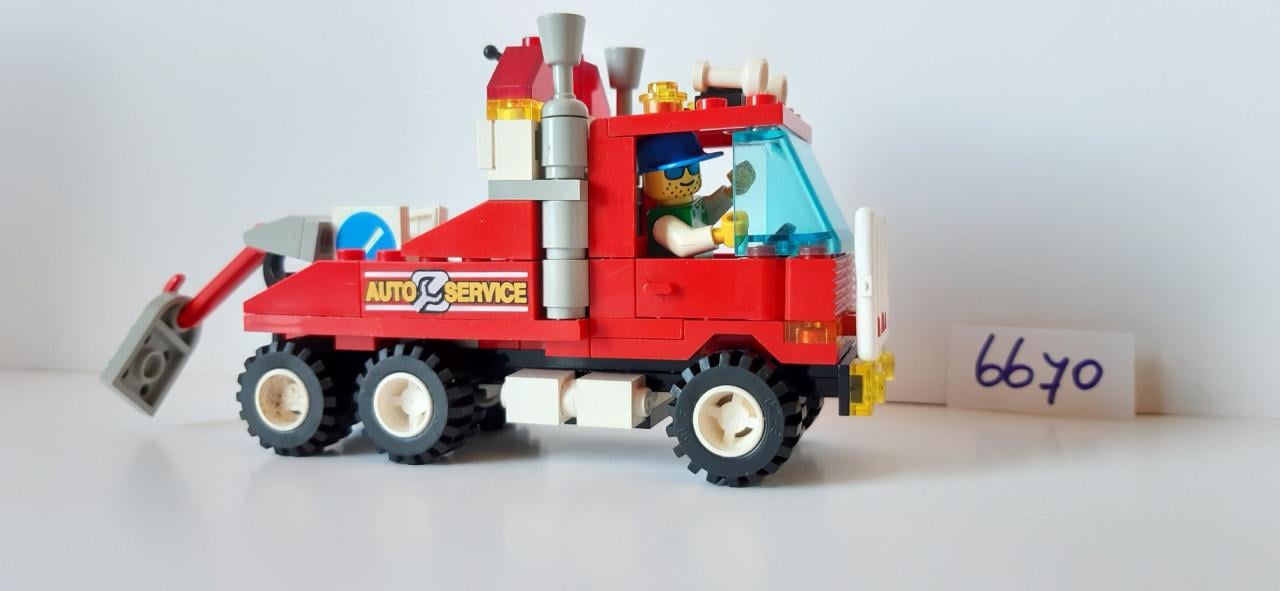 Lego 6670: autoservice / sleepwagen