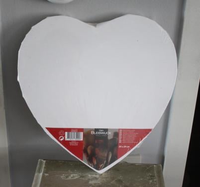 Nieuw hart canvas
